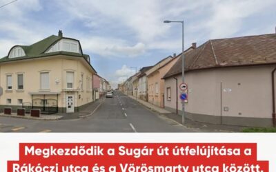 Megkezdődik a Sugár út útfelújítása