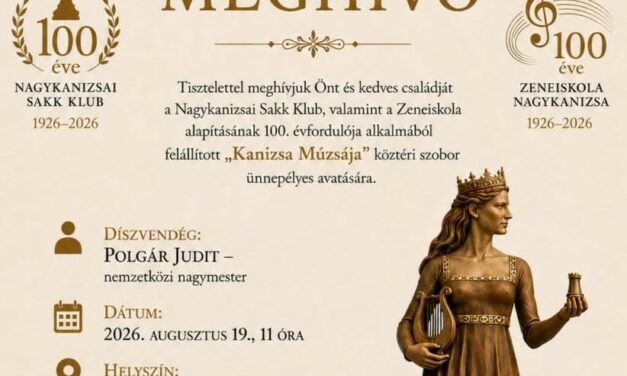 Kanizsa Múzsája – szoboravatás Nagykanizsán