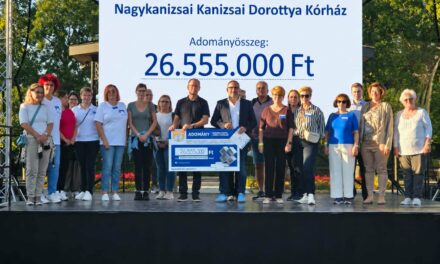 Köszönjük, Kanizsa ! 26 550 000 forint gyűlt össze !