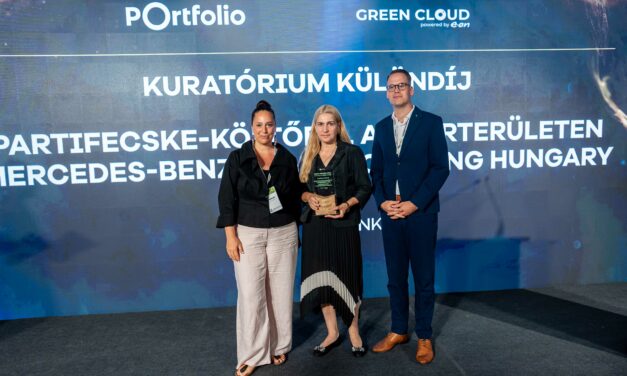 Két díjjal is jutalmazták a kecskeméti Mercedes-Benz Gyár környezetvédelmi projektjét