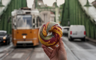 New York-i életérzés, vegán színek: Érkezik a szivárványos bagel