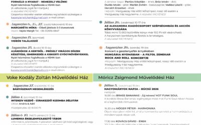 Kanizsai Nyári Kulturális  Programok