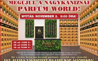 Megújult a Nagykanizsai Parfüm World !