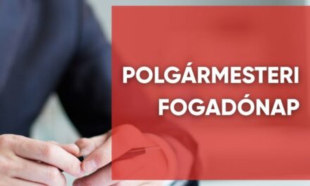 Horváth Jácint, Nagykanizsa polgármestere fogadónapot tart 2026. szeptember 2