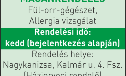 Dr. Mihalecz Károly Magánrendelés !