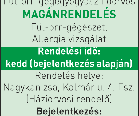 Dr. Mihalecz Károly Magánrendelés !