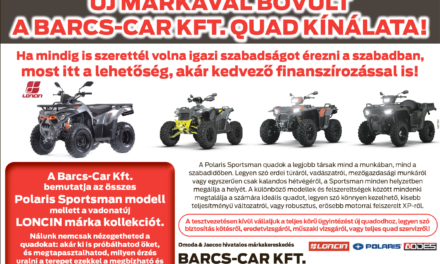 A Barcs – Car KFT.QUAD Kínálata !