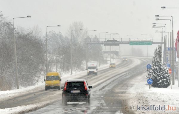 Havazás – Délutánra sokat javultak a közlekedés feltételei a Nyugat-Dunántúlon