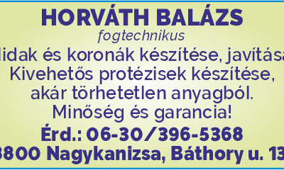 Horváth Balázs fogtechnikus