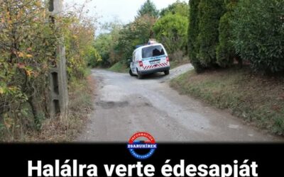 Halálra verte egy férfi édesapját Nagykanizsán !