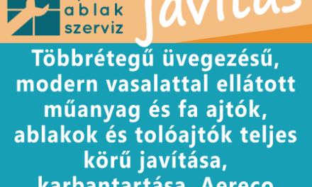 NYÍLÁSZÁRÓ- Javitás