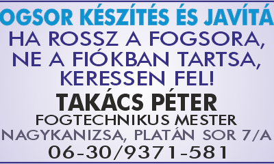 Fogsor készités és Javitás