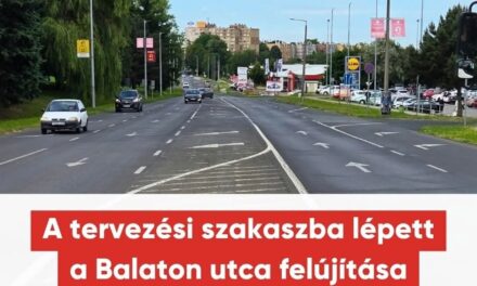 Balaton utca felújítás