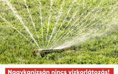 Nagykanizsán nincs vízkorlátozás!