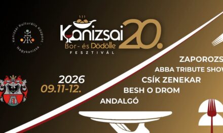 20. Kanizsai Bor- és Dödölle Fesztivál