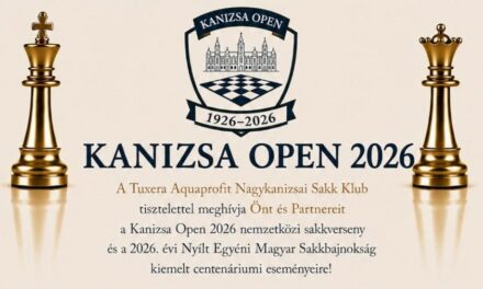 Kanizsa Open 2026 – nemzetközi sakkverseny Nagykanizsán
