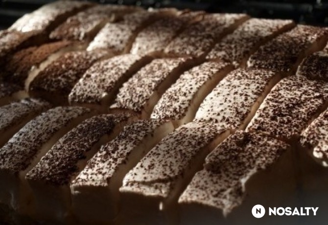 Madártej szelet recept