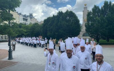 Séfek öltöztetik fehérbe a budapesti belvárost