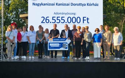 Köszönjük, Kanizsa ! 26 550 000 forint gyűlt össze !