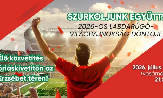 Foci Döntő ! Élö közvetités Erzsébet tér !