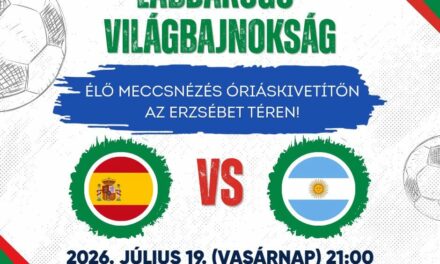 Labdarúgó Vb döntő Szurkoljunk együtt ! Nagykanizsán az  Erzsébet téren !