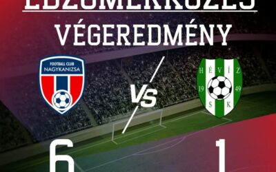 Felkészülési mérkőzésen csapatunk 6-1-es győzelmet aratott a Hévíz SK ellen!