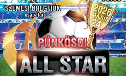 A Fradi, az Újpest, a Honvéd és a Vasas legnagyobb sztárjai csapnak össze Balatonszemesen Pünkösdkor