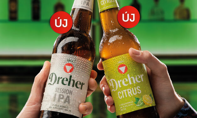 Két új variánssal bővíti portfólióját a Dreher: érkezik a Dreher Session IPA és a Dreher Citrus
