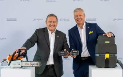A Kärcher és a STIHL jövőformáló akkumulátor-együttműködést hoz létre