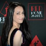 Goztola Lorent Kristina magyar tervező ruhájában nyűgözte le a francia filmes elitet a Reims-i Operaházban