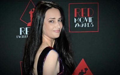 Goztola Lorent Kristina magyar tervező ruhájában nyűgözte le a francia filmes elitet a Reims-i Operaházban