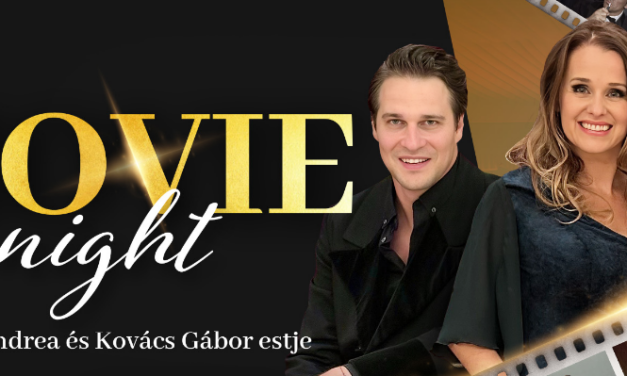 Filmzenei esttel lép színpadra Mahó Andrea és Kovács Gábor