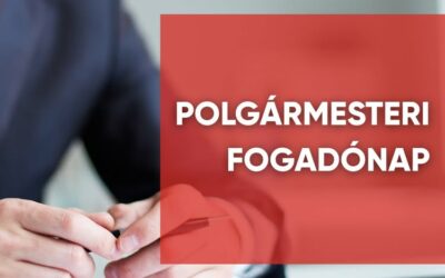 Horváth Jácint, Nagykanizsa polgármestere fogadónapot tart 2026. szeptember 2