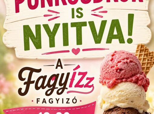 Tibcsi ma is nyitva !
