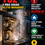 Mosogatógép-tűz: fontos a korai észlelés !