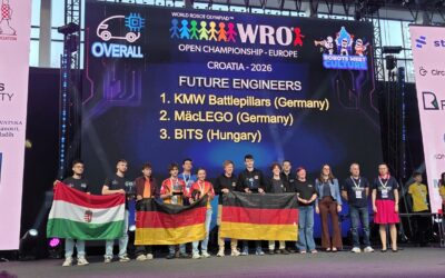 Magyarország ismét bizonyított: méltó 3. helyen végeztek a magyarok a WRO Open Championship nemzetközi versenyen