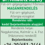 Dr. Mihalecz Károly Magánrendelés !
