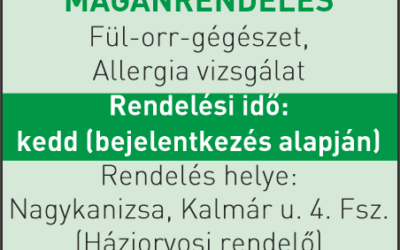 Dr. Mihalecz Károly Magánrendelés !