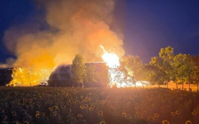 A bála elkészül, a tűzveszély marad