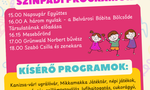 Városi Gyermeknapi programok !