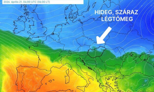 Zivataros délután előtt állunk: jégeső és szélvihar is érkezhet