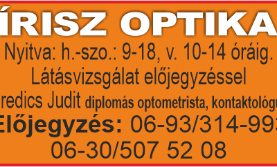 Írisz Optika Látásvizsgálat !