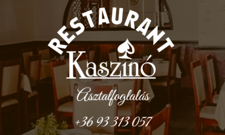 Kaszinó Étterem heti menü