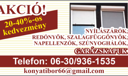 Fantasztikus redöny , Nyílászárók stb  Akció ! 20-40 % !