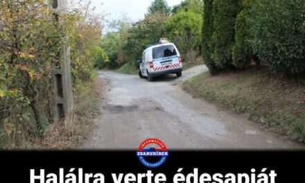 Halálra verte egy férfi édesapját Nagykanizsán !