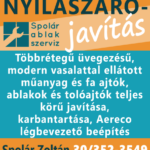 NYÍLÁSZÁRÓ- Javitás