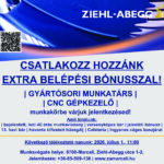 ZIEML- ABEGG álláshírdetés !